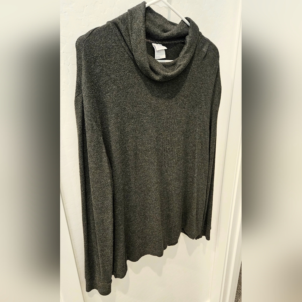 Maternity Cowl Neck Sweater, Size Large